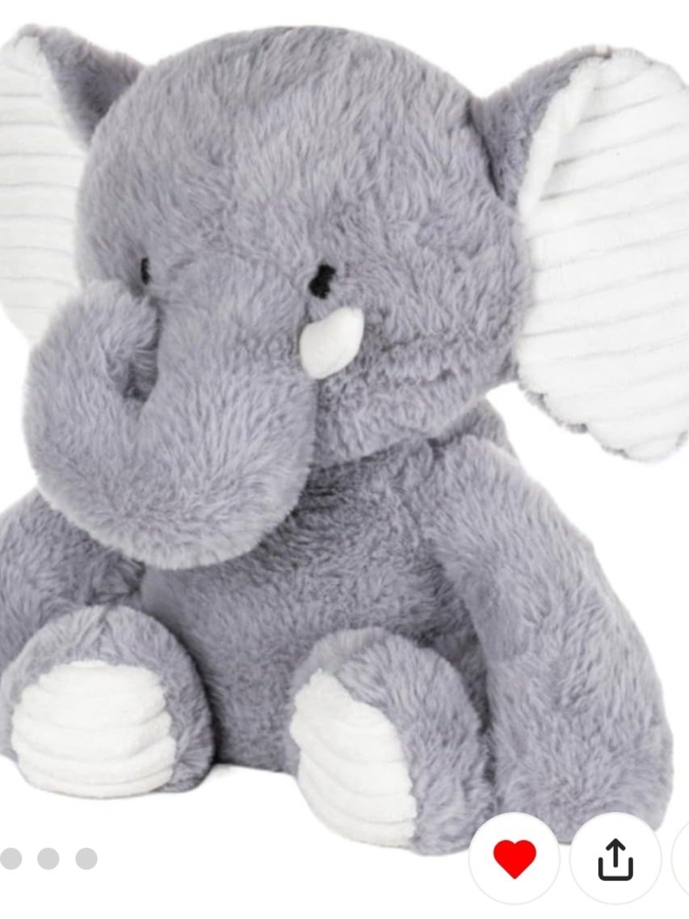 Snug-A-Bear Plush — Blue & Orange